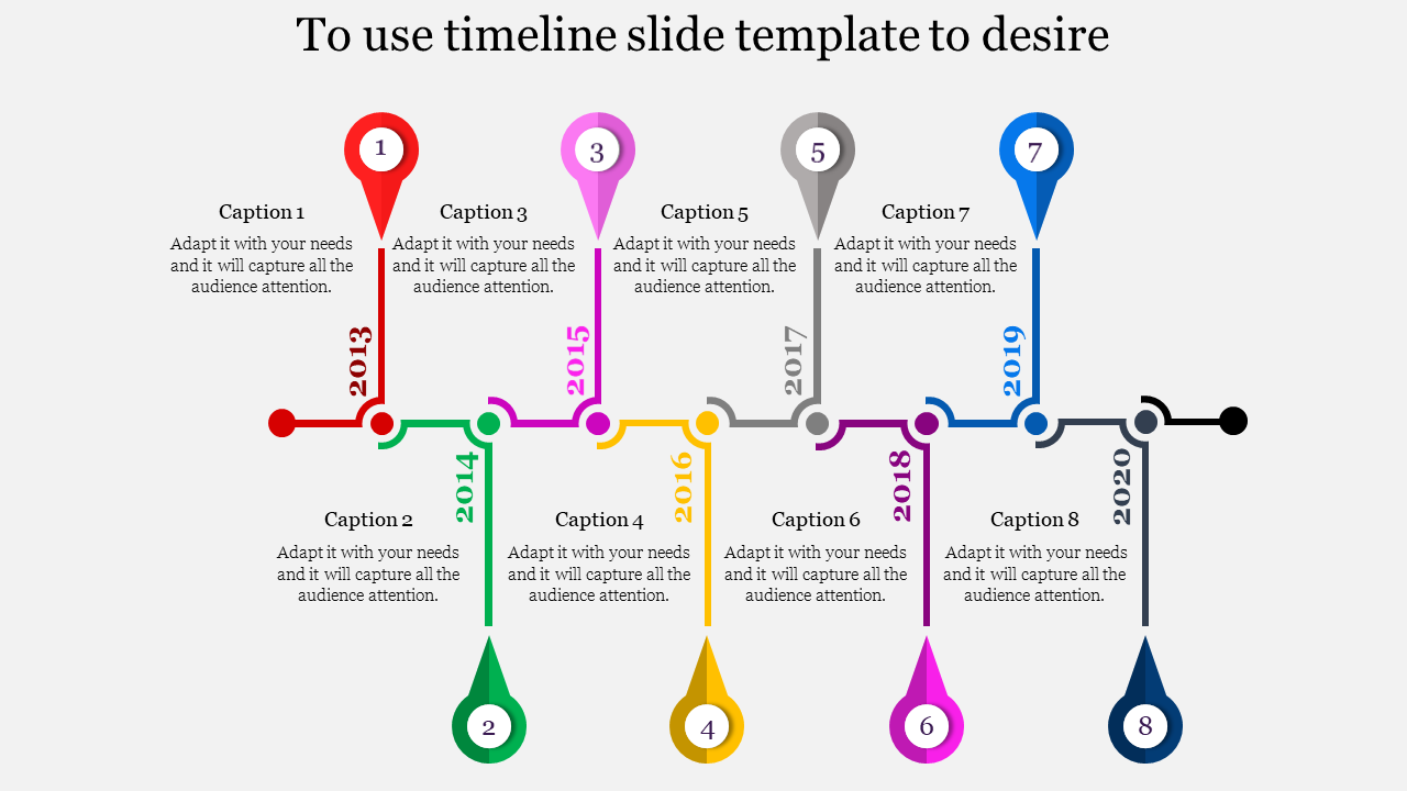Editable Timeline PPT And Google Slides Template